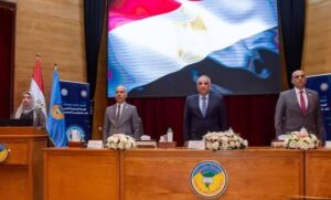 جامعة طنطا خلال إستضافة إجتماع اللجنة التنفيذية للتدريب على تكنولوجيا المعلومات