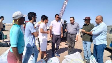 بالتنسيق مع محافظة جنوب سيناء ومجلس مدينة دهب معا لبيئة مستدامة