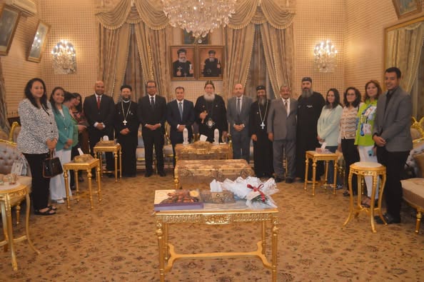رئيس جامعة جنوب الوادي يهنئ الأنبا شاروبيم بمناسبة عيد القيامة المجيد 1 رئيس جامعة جنوب الوادي يهنئ الأنبا شاروبيم بمناسبة عيد القيامة المجيد