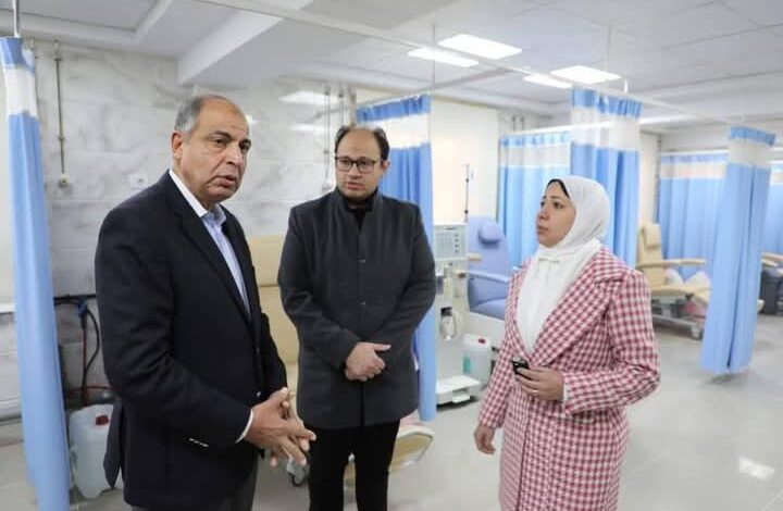 محافظ المنيا : مستشفى الكبد فى ملوى نموذج ناجح لتطور المنظومة الصحية فى الصعيد 1 محافظ المنيا : مستشفى الكبد فى ملوى نموذج ناجح لتطور المنظومة الصحية فى الصعيد