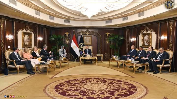 وزير الداخلية يستقبل السيد ماغنوس برونر مُفوض الهجرة والشئون الداخلية بالإتحاد الأوروبى 