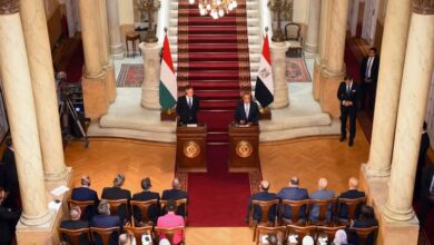 وزير الخارجية والهجرة يستقبل وزير الخارجية والتجارة المجري 1 وزير الخارجية والهجرة يستقبل وزير الخارجية والتجارة المجري