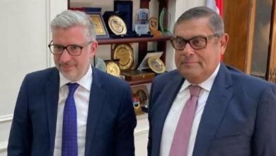 "حنفي" يلتقي بوزير الدولة للشئون الأوروبية والسياسية بوزارة الخارجية السلوفينية