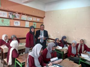 مديرية التربية والتعليم تنسب مدرسة السلام الإعدادية لمنظمة اليونيسكو بأبو كبير شرقية