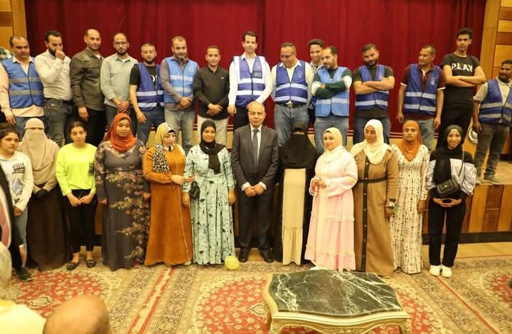 محافظ المنيا يسلم 23 جهاز عروسة مقدمة من مؤسسة حياة كريمة 1 محافظ المنيا يسلم 23 جهاز عروسة مقدمة من مؤسسة حياة كريمة