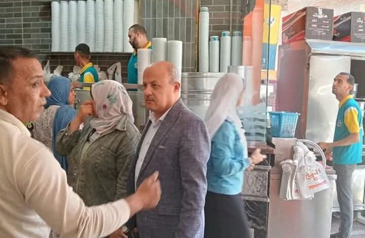 محافظة القليوبية: شن حملة مكبرة لضبط حركة الاسعار بالمحلات بمدينه قها