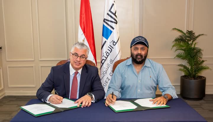 اقتصادية قناة السويس توقع عقد إنشاء مشروع "ويلو فيرو" الهندية بوادي التكنولوجيا 