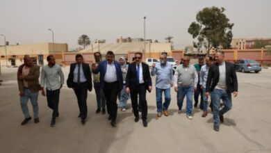 استعدادًا للحصاد.. محافظ المنوفية يتفقد صوامع قويسنا وأعمال الموقف الجديد