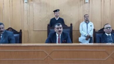  تأجيل محاكمة المتهمين في استشهاد ضابط شرطة والشروع في قتل 4 آخرين بأبوتشت  