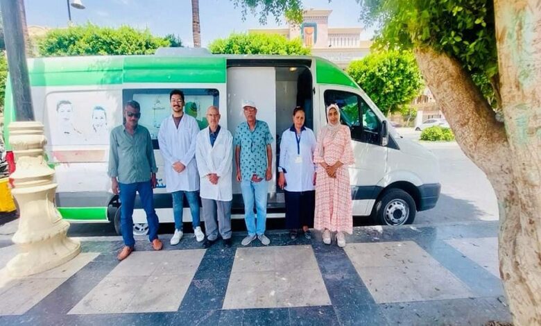 صحة مطروح: تمويل الوحدات الصحية بـ 7 عيادات متنقلة وإنشاء 3 وحدات رعاية أولية 1 صحة مطروح: تمويل الوحدات الصحية بـ 7 عيادات متنقلة وإنشاء 3 وحدات رعاية أولية