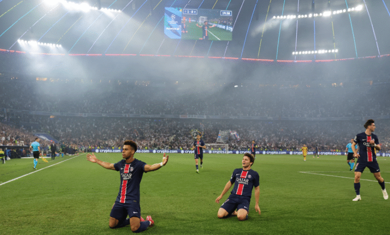 فوز باريس سان جيرمان بخماسية على الإنتر ويتوج بلقب دوري أبطال أوروبا للمرة الأولى في تاريخه