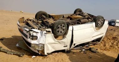 مصرع شخص و10 مصابين في انقلاب ميكروباص بالشرقية