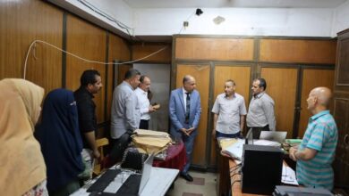 محافظ المنيا يوجّه بتيسير الاجراءات وتسريع وتيرة العمل لزيادة معدلات انجاز ملف التقنين