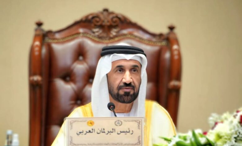 رئيس البرلمان العربي يتوجه للجزائر للمشاركة في المؤتمر الـ 38 للاتحاد البرلماني العربي