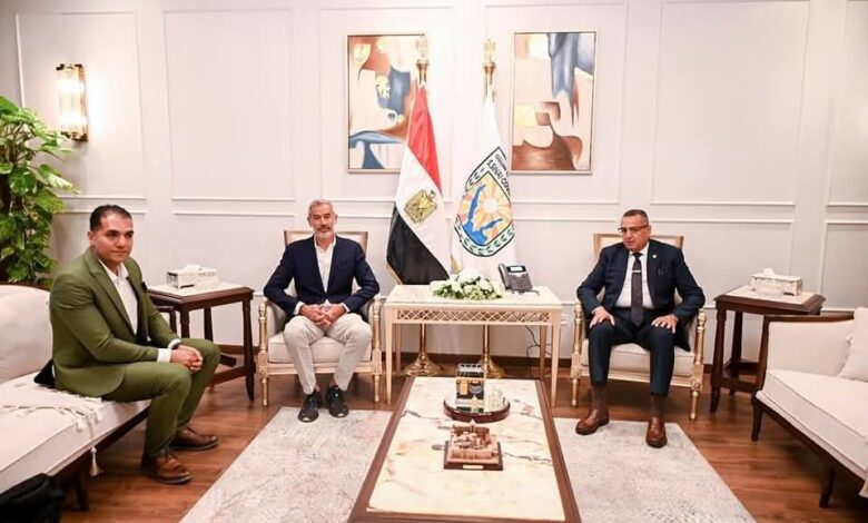 محافظ جنوب سيناء يستقبل السيد إنريكو تونياتزي المستشار لمجموعة فنادق دومينا كورال باي