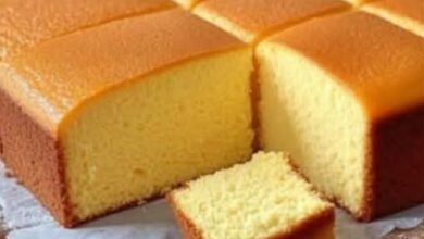 طريقة عمل الكيكة اليومية الهشة بالزبادي
