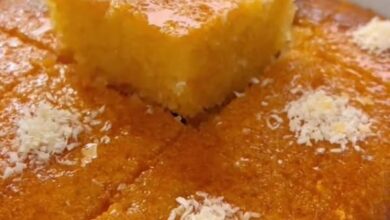 طريقة عمل كيكة الروانى الهشة