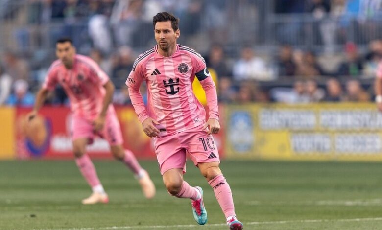   ميسي ينقذ إنتر ميامي من هزيمة محققة امام مضيفه فيلادلفيا