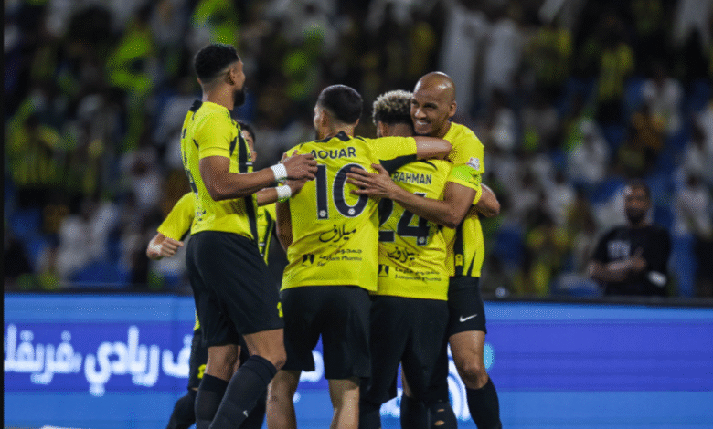 تتويج اتحاد جدة بلقب الدوري السعودي للمرة العاشرة في تاريخه بعد فوزه على الرائد 1 تتويج اتحاد جدة بلقب الدوري السعودي للمرة العاشرة في تاريخه بعد فوزه على الرائد