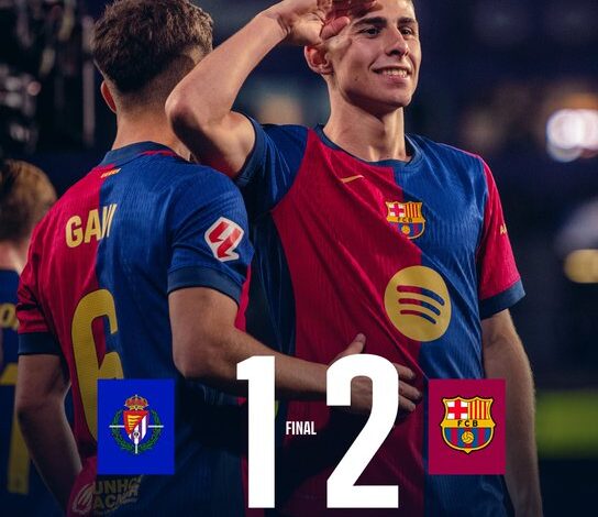 برشلونة ينفرد بصدارة "الليغا" بعد فوزه على بلد الوليد فى الدوري الإسباني
