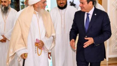 الرئيس السيسى يستقبل سلطان البهرة 