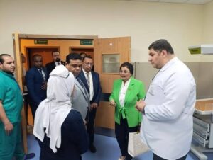 نائب وزير الصحة تتفقد عددًا من المنشآت الصحية بمحافظة أسوان