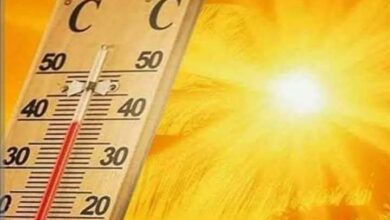 بيان يوضح حالة الطقس ودرجات الحرارة اليوم الثلاثاء