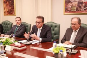 وزير الصحة يستقبل وفد مجموعة برجيل الطبية لبحث سبل التعاون المشترك بالقطاع الصحي