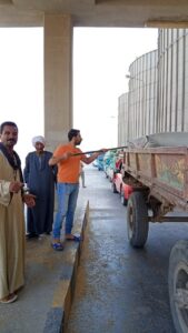 محافظ المنيا شون وصوامع المحافظة تستقبل 230 ألف طن من القمح ضمن موسم توريد 2025