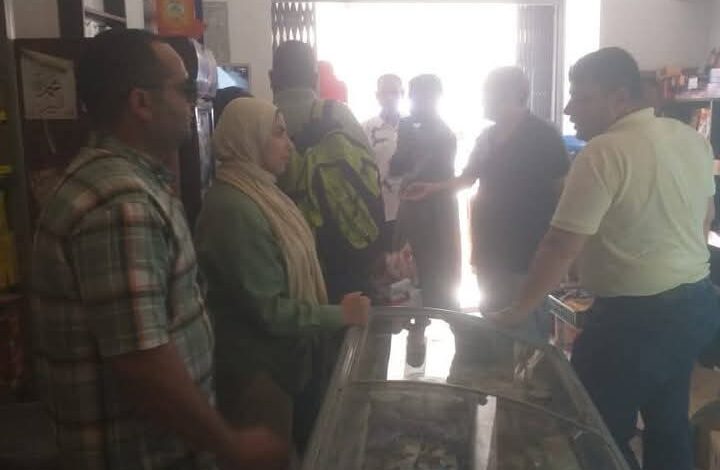 مجلس مدينة المنيا تحرير ٣٠ محضرًا لمزاولة النشاط دون ترخيص بمدينة المنيا