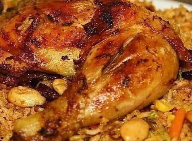 طريقة عمل كبسة بالدجاج 1 طريقة عمل كبسة بالدجاج