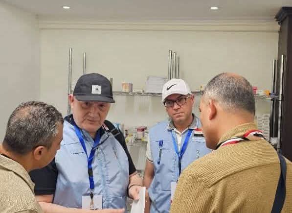 تقديم خدمات الكشف والعلاج لـ 93 حاجا مصريا خلال عيادات البعثة الطبية فى المدينة المنورة 1 تقديم خدمات الكشف والعلاج لـ 93 حاجا مصريا خلال عيادات البعثة الطبية فى المدينة المنورة