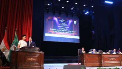 رئيس جامعة القاهرة يكرم الفائزين في مهرجان الجامعة للعروض المسرحية الطويلة وفي مهرجان "إبداع 13"