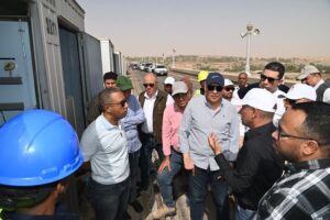 وزير الري يتفقد أعمال الصيانة الدورية لرفع كفاءة خزان أسوان