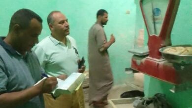 محافظ المنيا ضبط 200 مخالفة خلال حملات تفتيشية تموينية مكبرة على المخابز والأسواق