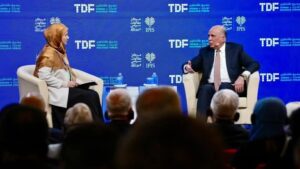 نائب رئيس الوزراء ووزير خارجية العراق يستعرض رؤية بلاده لحل أزمات المنطقة بمنتدى طهران 2 نائب رئيس الوزراء ووزير خارجية العراق يستعرض رؤية بلاده لحل أزمات المنطقة بمنتدى طهران