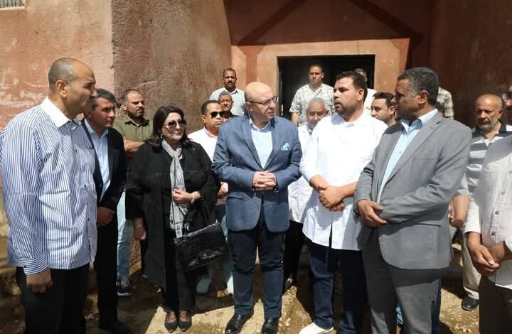 محافظ بني سويف يتفقد مجزر ناصر ضمن استعدادات المحافظة لاستقبال عيد الأضحى المبارك