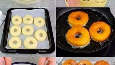 طريقة عمل الدونات المقلية 