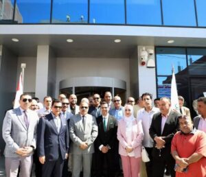 محافظ الشرقية يفتتح فرع البنك الأهلي المصري الجديد بمدينة القنايات