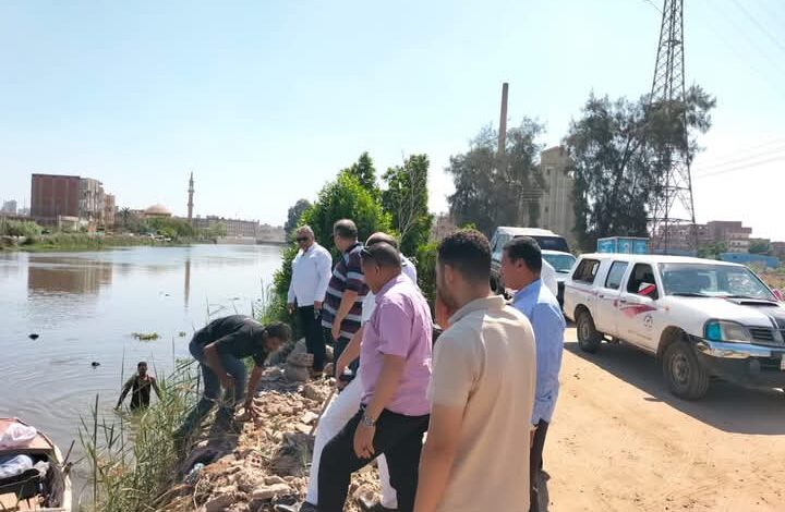 حملات تفتيشية علي المجاري المائية ومصايد الأسماك بالشرقية