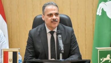 إزالة حالة تعدي على مساحة ١٢٠ متر مباني على الأراضي الزراعية بالشرقية 