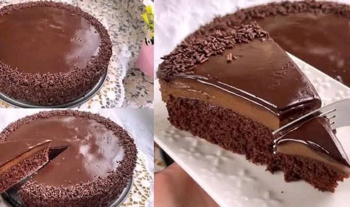 كيك شيكولاتة فاخر
