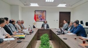 نائب وزير الاسكان يتابع الموقف التنفيذى لمشروع إنشاء محطة مياه منشأة القناطر 