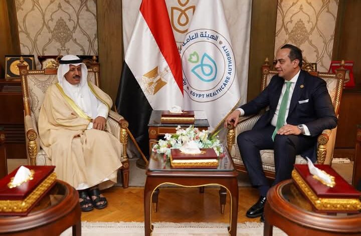 رئيس هيئة الرعاية الصحية يلتقي رئيس الاتحاد العربي لإدارة الطوارئ والأزمات 1 رئيس هيئة الرعاية الصحية يلتقي رئيس الاتحاد العربي لإدارة الطوارئ والأزمات