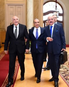 وزير الخارجية والهجرة يستضيف اجتماعا للآلية الثلاثية لدول الجوار حول ليبيا 