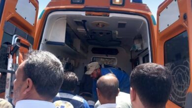 مصرع سائق وإصابة آخرين فى انقلاب سيارة بالطريق الصحراوي الغربي بسوهاج