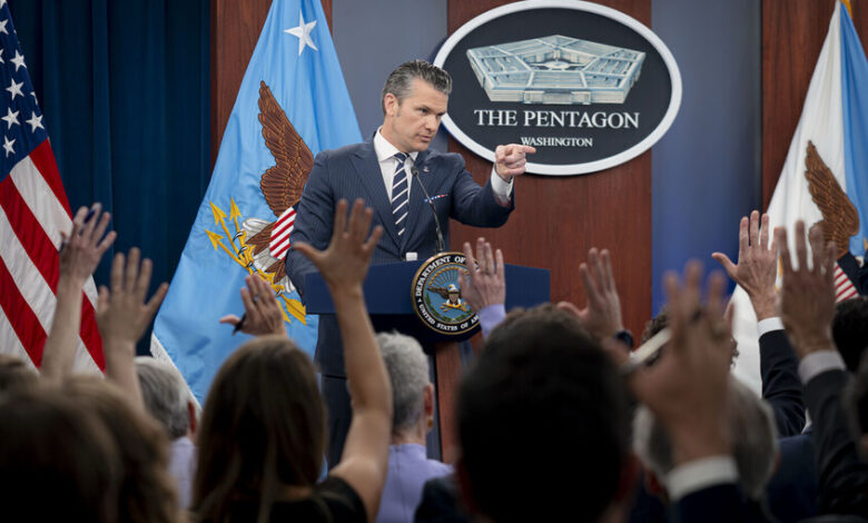 هيغسيث: توفرت الظروف لوقف الحرب بفضل العمل العسكري الحازم ضد إيران