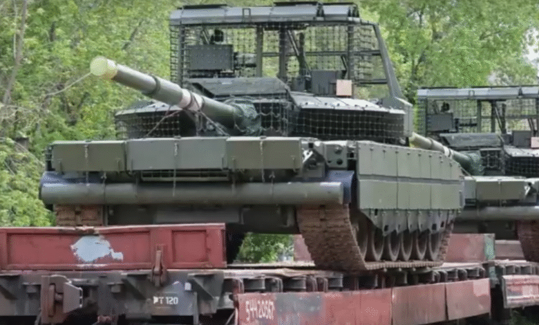 حصول الجيش الروسي على دفعة من دبابات T-80BVM المعدّلة 1 حصول الجيش الروسي على دفعة من دبابات T-80BVM المعدّلة