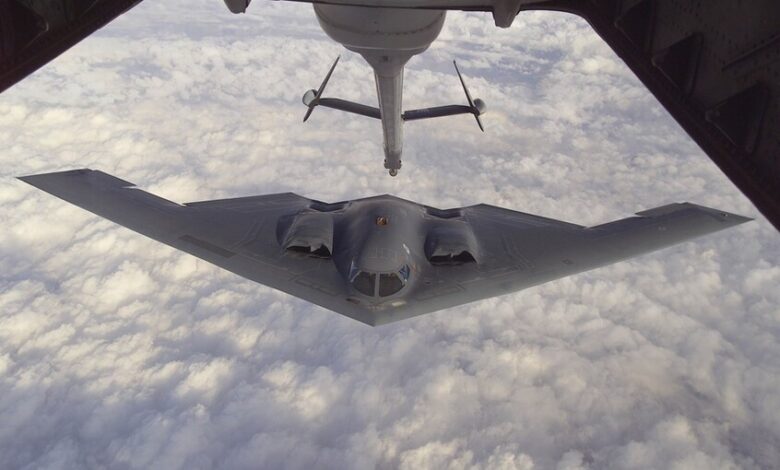 نقل قاذفات "بي 2" الامريكية إلى غوام ولا أوامر جديدة لديها 1 نقل قاذفات "بي 2" الامريكية إلى غوام ولا أوامر جديدة لديها