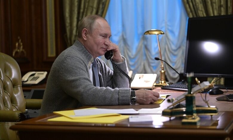 الرئيس الروسي والبابا ليو الرابع عشر يبحثا هاتفيا الأزمة الأوكرانية 1 الرئيس الروسي والبابا ليو الرابع عشر يبحثا هاتفيا الأزمة الأوكرانية